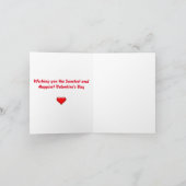 Carte Heureuse Sainte-Valentin Grandson (Intérieur)