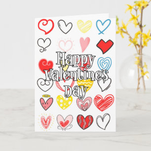 Carte Heureuse Sainte-Valentin   Je t'ai vraiment coeur