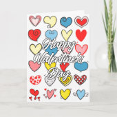 Carte Heureuse Sainte-Valentin | Je t'entends (Devant)