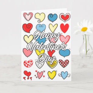 Carte Heureuse Sainte-Valentin   Je t'entends