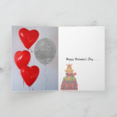 Carte Heureuse Sainte-Valentin La magie de l'amour (Intérieur)