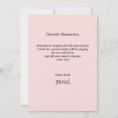 Carte Heureuse Sainte-Valentin Magical Surreal Uni (Dos)