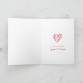 Carte HEUREUSE SAINTE-VALENTIN Me & My Cat Holiday (Intérieur)