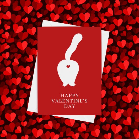 Carte HEUREUSE SAINTE-VALENTIN Me & My Cat Holiday