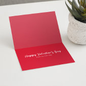 Carte Heureuse Sainte-Valentin mignon Drôle Simple Avoca