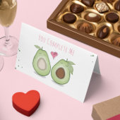 Carte Heureuse Sainte-Valentin mignon Drôle Simple Avoca