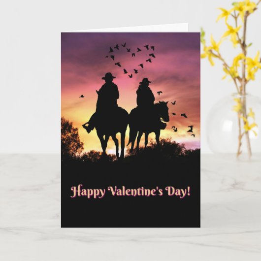 Carte Heureuse Sainte-Valentin occidentale de pays (Fleur jaune)