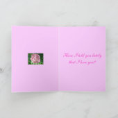 Carte Heureuse Sainte-Valentin Pink Peony (Intérieur)