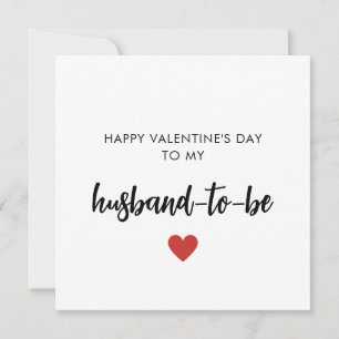 Carte Heureuse Sainte-Valentin romantique pour Fia