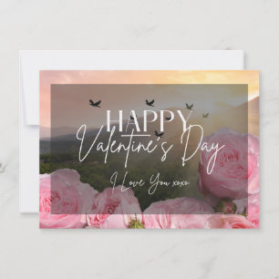 Carte Heureuse Sainte-Valentin XOXO I Love You