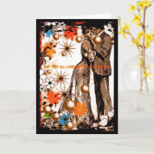 Carte Heureusement pour toujours (Fleur jaune)