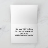 Carte HEUREUX "16ème anniversaire" (Intérieur)