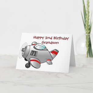 Carte **HEUREUX 2e ANNIVERSAIRE À NOTRE GRANDON**