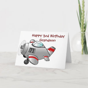 Carte **HEUREUX 3e ANNIVERSAIRE À NOTRE GRANDON**