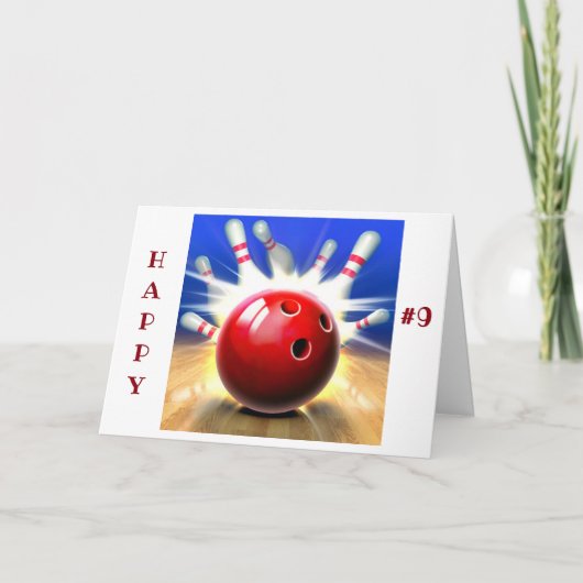 Carte HEUREUX ****9ème anniversaire***** (Devant)