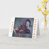 CARTE *HEUREUX À PARLER ET À S'AMUSER** (Fleur jaune)