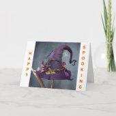 CARTE *HEUREUX À PARLER ET À S'AMUSER** (Devant)