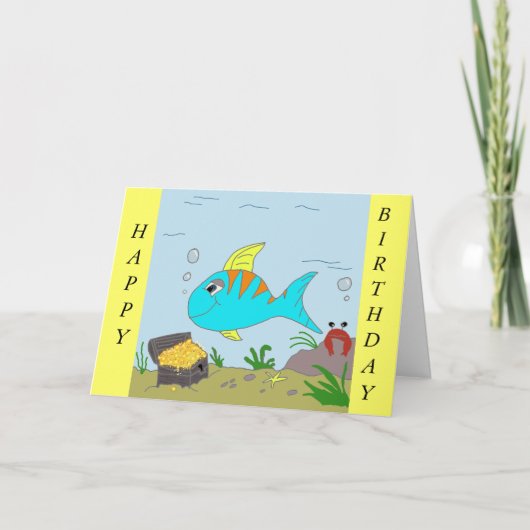 CARTE , HEUREUX, ANNIVERSAIRE (Devant)