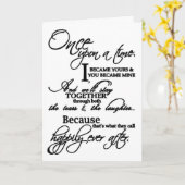 CARTE ****HEUREUX ANNIVERSAIRE***** À L'AMOUR DE MA VIE (Fleur jaune)