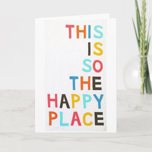 CARTE HEUREUX **ANNIVERSAIRE** À L'AMOUR DE MA VIE (Devant)