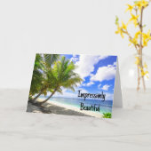 CARTE HEUREUX *ANNIVERSAIRE* À VOUS AVEC AMOUR (Fleur jaune)