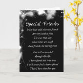 CARTE **HEUREUX ANNIVERSAIRE AU MEILLEUR AMI** (Fleur jaune)