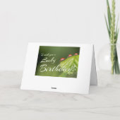 Carte Heureux anniversaire avec un petit coccinelle ! Ca (Dos)