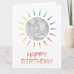 Carte heureux anniversaire (brightBurst)