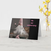 CARTE *HEUREUX ANNIVERSAIRE MARI / PARTENAIRE DANS LA VI (Fleur jaune)