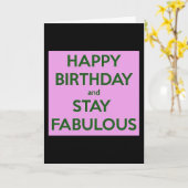 CARTE HEUREUX ANNIVERSAIRE/RESTE FABULEUX-AMOUREUX VOUS  (Fleur jaune)