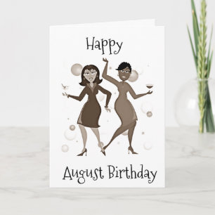CARTE HEUREUX ***AOÛT ANNIVERSAIRE**** À VOUS!