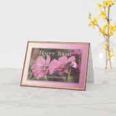 Carte Heureux aujourd'hui (Fleur jaune)