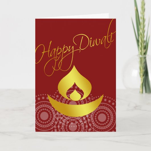 Carte Heureux Diwali (Devant)