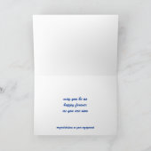 Carte Heureux Fiançailles (Intérieur)