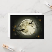 Carte heureux Halloween (Devant/Arrière en situation)