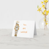 CARTE *HEUREUX HALLOWEEN* À UNE FILLE DOUCE (Fleur jaune)