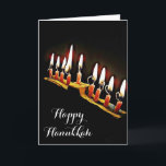 Carte Heureux Hanoukka Puissiez-vous bénir et être béni<br><div class="desc">Bonne Hanoukka Puissiez-vous bénir et être béni Lit Menorah carte</div>