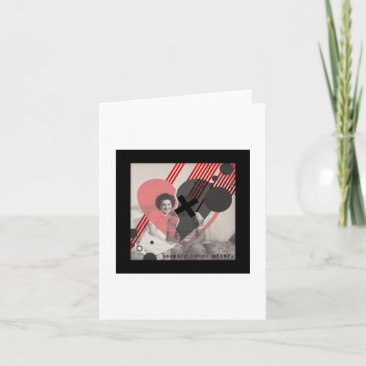 Carte heureux jamais après (Devant)