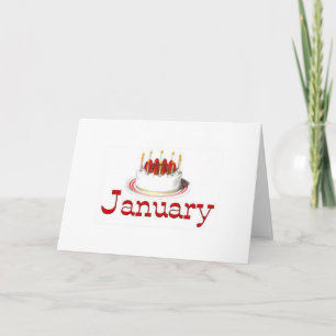 CARTE HEUREUX ***JANVIER*** ANNIVERSAIRE À VOUS