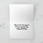 CARTE HEUREUX ****JUIN**** ANNIVERSAIRE (Intérieur)