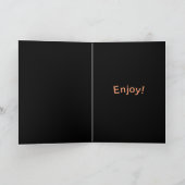 Carte Heureux salutation BIrthday Bow (Intérieur)