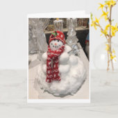 CARTE ***HEUREUX VACANCES DE NOTRE FAMILLE À LA VÔTRE** (Fleur jaune)