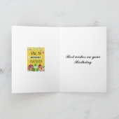 Carte Heureux voeux d'anniversaire (Intérieur)