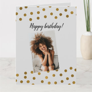 Carte Heureux voeux d'anniversaire