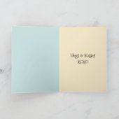 Carte Heureux Vous êtes mon soleil (Intérieur)