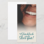 Carte Heureux vous va bien ! (Devant / Derrière)