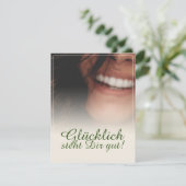 Carte Heureux vous va bien ! (Debout devant)