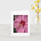 Carte Hibiscus de Rose-Mallow (Fleur jaune)