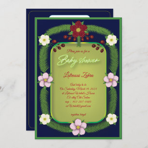 Carte Hibiscus jaune.