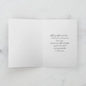 Carte hibiscus rose avec cadre masque sympathie (Intérieur)